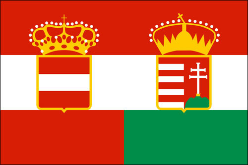 Флаг Австро-Венгрии, 1915 г.