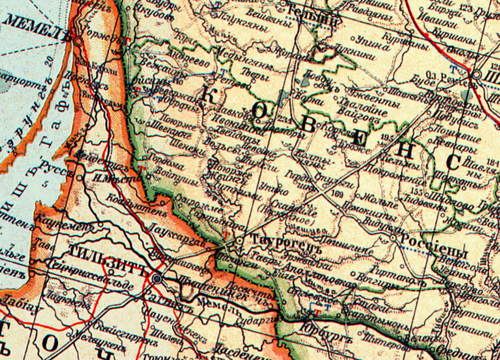 Россиенский уезд, 1903 год