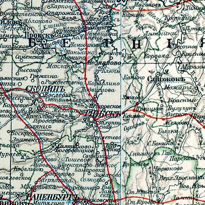 Ряжскiй уездъ, 1903 годъ